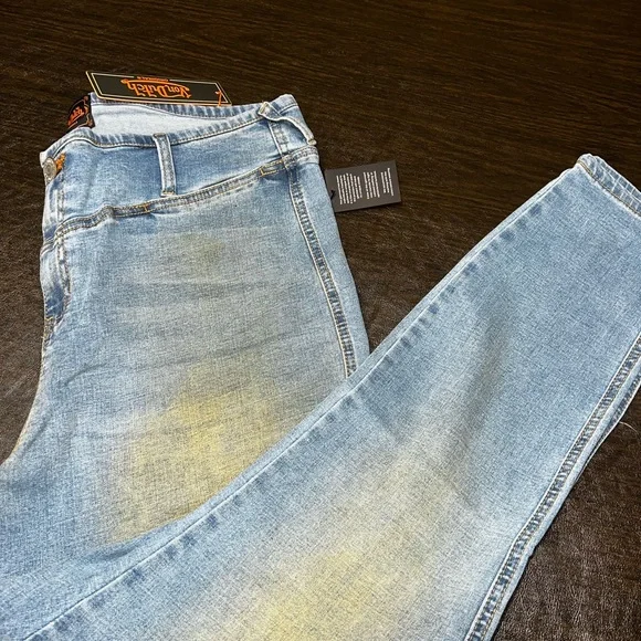 Von Dutch Originals Plus Size Skinny Jeans 16 fits 14 best - Picture 2 of 10